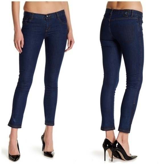 NWT ONE TEASPOON // Iggys Low Waist Stretch 7/8ths Skinny Jeans, sz 6, San Jose - Picture 1 of 15